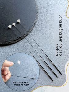 Dụng Cụ Vệ Sinh Tai Bằng Sợi Carbon Đàn Hồi Cọ Mềm Mại Dụng Cụ Massage Tai Dụng Cụ Vệ Sinh Tai Gia Dụng