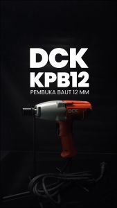 DCK KPB12 Mesin Pembuka Baut Listrik / Impact Wrench 188Nm