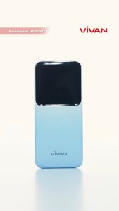 Powerbank VIVAN 10000mAh Fast Charging QC 3.0 PD 20W 2 Input & 3 Output VPB-D10 Garansi Resmi 18 Bulan