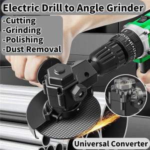 Handheld Electric Drill Angle Grinder Universal Conversion Head Set Adapter For Polish For household