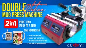 CUYI Double Heat Mug Press Machine: A Comprehensive Guide