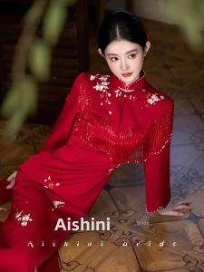 AISHINI | Áo Dài Trung Quốc Phong Cách Cưới Hỏi và Chúc Mừng