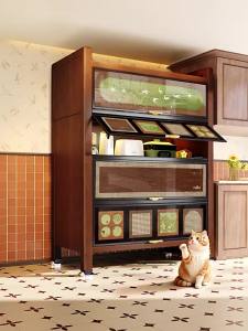 MEISD | Retro Style Kitchen Storage Cabinet