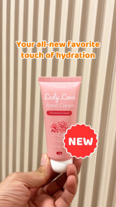 Lady Love Hand Cream 50g Rosewood Scent 2PCS Hydrating Moisturizing Hand Lotion Soft Smooth Skin