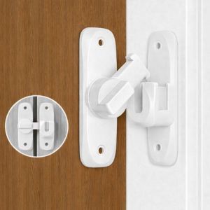 90/180 Degree Barn Door LocksSliding Door Window LatchDoor Bolt LockAnti-theft BuckleBaby Safety LatchesFlip Gate Hardware