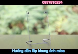 Bộ 4 chân inox khung ảnh Bộ chân khung ảnh bằng inox không gỉ Bộ chân inox lắp khung ảnh khung bằng khen