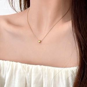 Kalung Titanium WANITA Kekinian Anti Karat Anti Luntur
