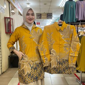 BAJU BATIK TUNIK COUPLE | BATIK TUNIK MODERN | BATIK TUNIK SARIMBIT | BATIK TUNIK KATUN SOLO FULL LAPISAN FURING TRIKOT