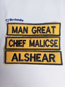 Security Guard  Computerize Name Cloth (Personalize SG Name or Agency Name)