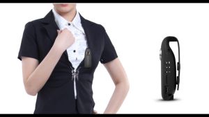 High definition 1080P conference recorder with back clip camera intelligent recording and motion camera