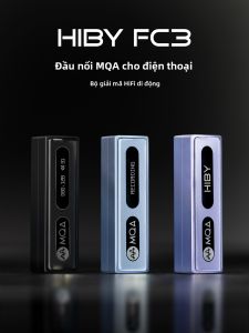 HIBY | HiFi Portable Audio Enhancer with Mic Support Apple Compatible C-Type Adapter