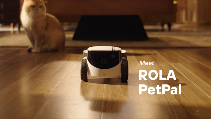 [Official Store] Enabot Rola PetPal - Robot for Cats and Dogs | Robot ...