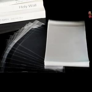 100/200/500Pcs OPP Self Sealing Transparent Plastic Bag Cellophane Bags Self Adhesive for Jewelry Gift Cookie Candy Packaging