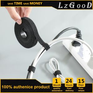 Lưu trữ cáp dữ liệu tạo tác khóa dán xếp Cà Vạt cáp máy tính Tie với máy tính để bàn dây tuyến cố định Tie