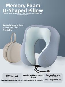 JIFANPAUL | Neck Protective Portable Travel U-shaped Pillow