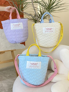 Cant Hide Zhao Lusis Same Bag 2023 New Arrival Large Capacity Purple Handbag Messenger Bag Mummy