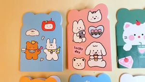 Cute Cartoon Mini Notebook Sanrio Kuromi Cartoon Diary Book Buku Nota Kecil Kartun可爱迷你卡通小册子