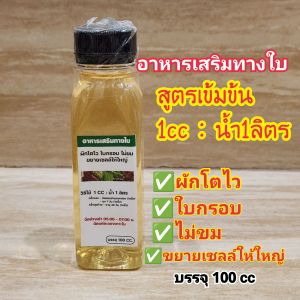 อาหารเสริมทางใบ ผักไฮโดรโปนิกส์**สูตรเข้มข้น**