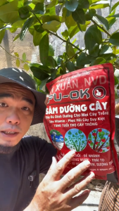 Phân bón cao cấp fu ok đầy đủ dinh dưỡng npk trung lượngvi lượng acid aminphục hồi cây suy yếu