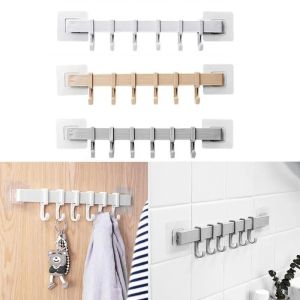 Adhesive Nail-Free Towel Hanging HookBathroom Wall Corner Strong Hanger Hook Organizer