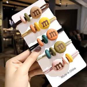 ยางรัดผมตัว M (32 ชิ้น) - ยางรัดผมแฟชั่น เกาหลี ยางมัดผม เครื่องประดับผม ส่งเร็ว 🚚 (เลือกสีได้)