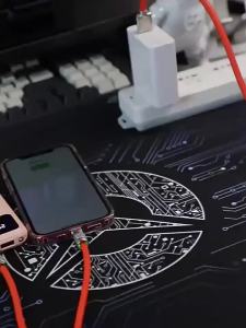 Vận chuyển từ Trung Quốc [2025] Cáp sạc nhanh Jike màu sắc cáp sạc một đến ba tương thích với Apple Huawei Android cáp dữ liệu điện thoại di động đa đầu 3 trong 1 3.1