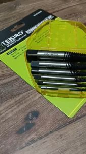 Tekiro Screw Extractor 6 Pcs Pembuka Baut Set Tap Balik Cod Hand Tap Balik