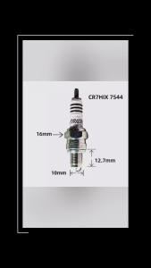NGK Iridium IX Spark Plugs CR7HIX (7544) for Yamaha Mio Sporty Honda XRM Wave Smash - 4 Pack - Best Seller - Ready Stock - COD Available
