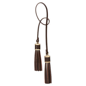 VERAFIED | Luxury Leather Fringe Keychain