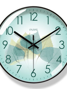 Modern Minimalist Silent Wall Clock for Living Room Home Decor Luxury Creative Artistic New 2025 Model round Shape Plastic