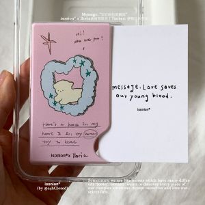 Cute Little Dog Ins Style Phone Case Full Protection for  17Promax Mobile Phone Cover Card Insertable Protective Shell