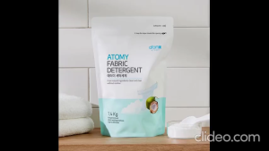 [READY SG STOCK] Atomy Plant-Based Fabric Detergent Pouch | 2pcs | Baby-Safe | Residue-Free | Clean