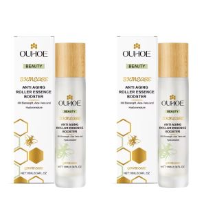 OUHOE | Roll-On Night Firming Hydrating Serum Moisturizing Tighten Skin Improve Elasticity Reduce Fine Lines Anti-Aging Facial Essence