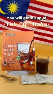 CAROMA Serbuk Teh O Halia | Teh Hitam Halia | Ginger Tea 姜母茶 (15g x 12s) (Tamat Tempoh: 27/6/2025)
