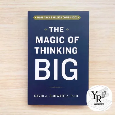The Magic of Thinking Big by David J. Schwartz | English Book Paperback | Self-Help & Motivation Motivasi Buku