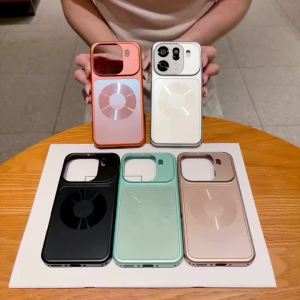 Electroplated Matte PC for Magsafe Phone Case for OnePlus 15 15T OnePlus15T Shockproof Magnetic Wireless Charge Protective Cover