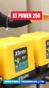 KANTO ปั๊มน้ำอัตโนมัติ 150/200/250/300 วัตต์ ท่อ 1"x1" ขดลวดทองแดงแท้ รุ่น KT-POWER-150 KT-POWER-200 (Automatic Pump)