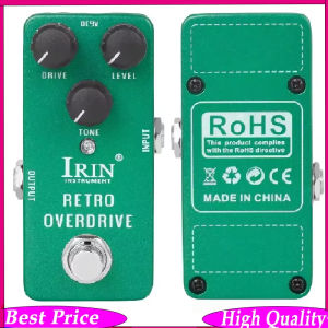 IRIN | IRIN RS-01 Retro Overdrive Pedal – True Bypass Vintage Tone in a Compact Stompbox Classic Drive for Rock & Indie Guitarists