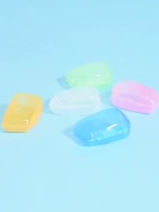 5Pcs Portable Toothbrush Head Cover Holder Toothbrush Protector Dust-proof Cap Brush Pod Case for Travel Outdoor