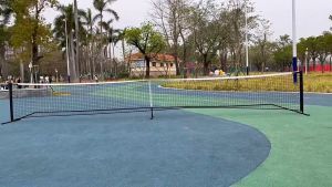 Pickleball Net 22 FT Regulation Size Portable Pickle Ball Game Net System with Carrying Bag