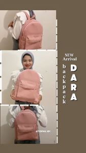 Tas Ransel Darra Tas Sekolah Serbaguna / Corduroy Backpack / Tas Gendong Bahan Kodoray Multifungsi Wanita