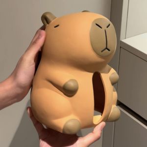 Hộp Đựng Khăn Giấy Bằng Gốm Sứ Capybara Đồ Trang Trí Nhà Hiện Đại Đơn Giản Đồ Ăn Trưa Hộp Đựng Khăn Giấy Đồ Trang Trí Nhà