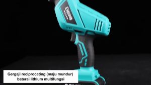 REAIM Reciprocating Chainsaw Gergaji Saw Cordless Mini Chainsaw 298V Cordless Reciprocating Saw