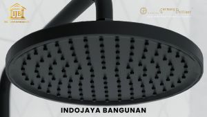 Shower Tiang Germany Brilliant GBV37A Hitam Black