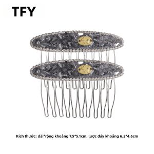 TFY | Kẹp Tóc Băng Đô Có Đệm Cao Cấp