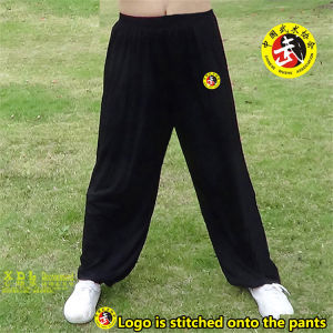 Kids Martial Arts Pants Cool Modal Bloomers Girls Boys Practice Teenagers Kungfu Trousers Elastic Youngsters Wushu Costumes Pupils Youth Drama Traditional Opera Play Junior Primary School Students Sport Training Breathable High Quality Children Long Pants