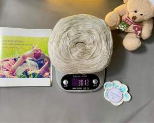 Yarn - Sợi Tencel Nhật Bling nhũ & Tencel hoa phẩy - Tencel Linen nhũ | Sợi chập 0.8mm | Sợi mền mát và không dặm ngứa | Terri Store