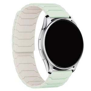 20 22mm Magnetic Loop Strap For AMAZFIT BALANCE 2/BIP Max 3 5 6/Cheetah 2 Ultra Silicone Band For Samsung Galaxy Watch7 Bracelet