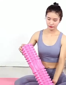 [Hàng Đẹp-Giá Tốt-Chất Lượng Cao ]Con Lăn 33*13Cm GAI Foam Roller Massage gai - Ống Lăn Dãn Cơ Tập Gym Yoga Thể Hình Chính Hãng Tienphatsmart( Bảo Hành 12 Tháng)