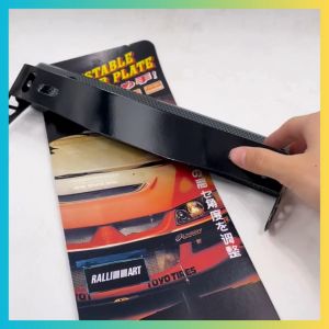 Car Universal Plate Cover Holder Carbon License Plate Holder Car Accessories High Quality Carbon
